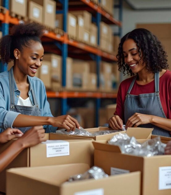 happy-women-working-together